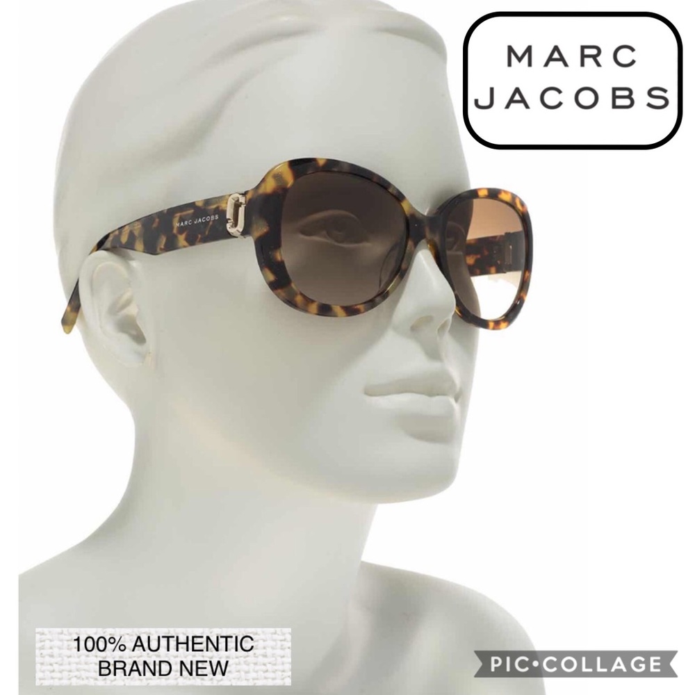 MARC JACOBS 56 mm Vented Round Sunglasses NWT